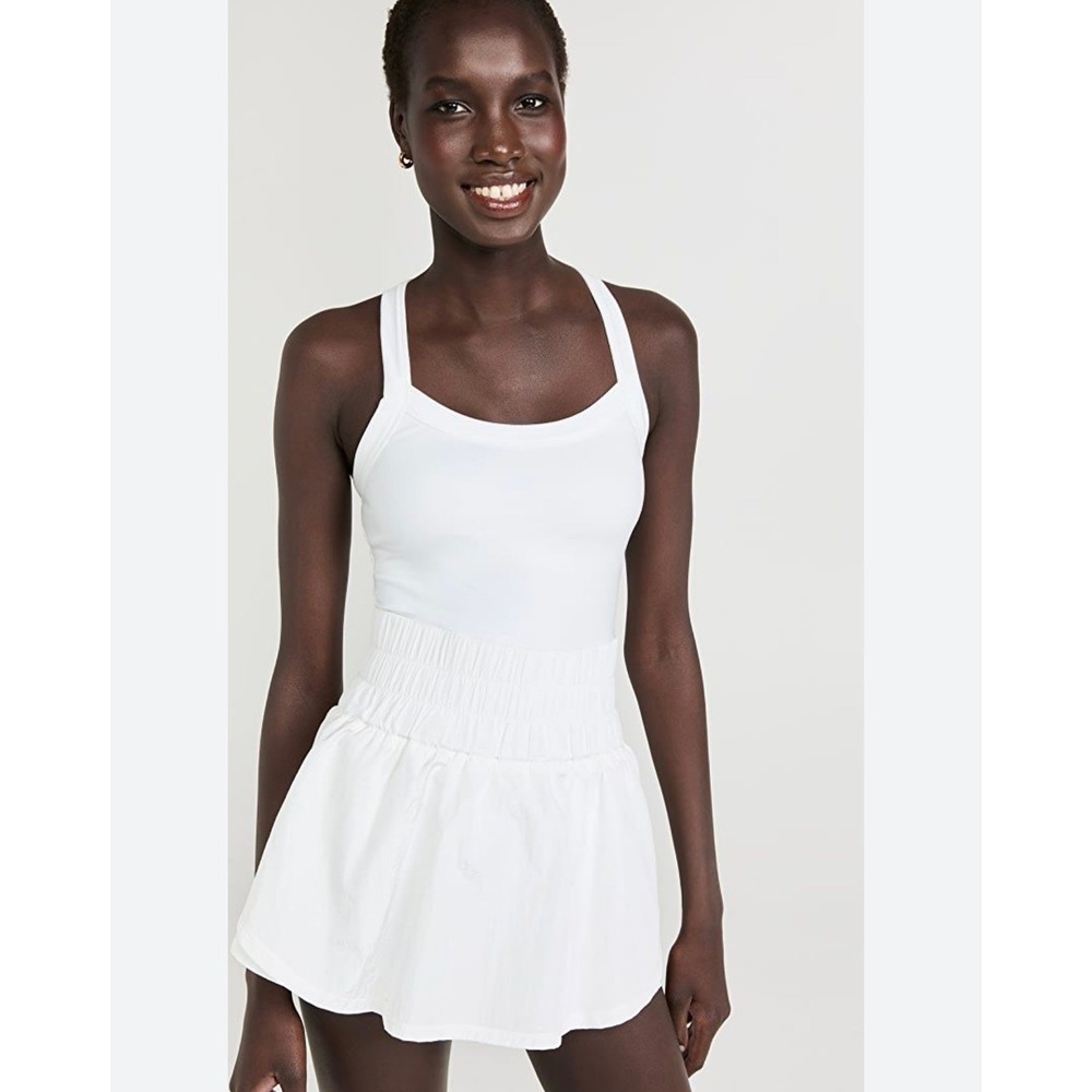 Free People Movement Way Home Skort Romper Athleisure Activewear Tennis Golf Gym